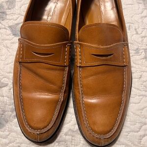 Ferragamo Tramezza Penny loafers